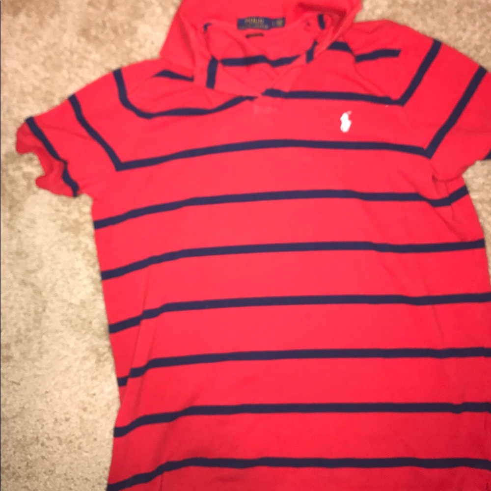 RED POLO RALPH LAUREN BRAND NEW ** LARGE